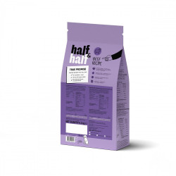 Корм сухий HalfHalf для дорослих собак середніх порід із яловичиною 2 кг