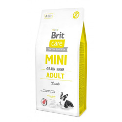 Корм сухий Brit Care Grain Free Mini Adult Lamb для дорослих собах мініатюрних порід з ягням 7 кг