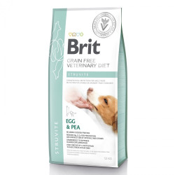 Корм сухий Brit Grain Free VetDiet Dog Struvite для собак з сечокам_яною хворобою з яйцем індичкою горохом гречкою 12 кг