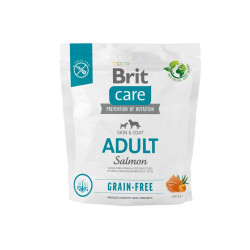 Корм сухий Brit Care Dog Grain-free Adult для дорослих собак малих і середніх порід беззерновий з лососем 1 кг