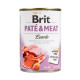 Корм вологий Brit Care Pate and Meat для дорослих собак з ягням 400 г