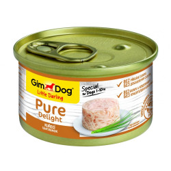 Корм вологий GimDog Pure Delight для собак мініатюрних порід з куркою 85 г