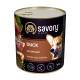 Корм вологий Savory Dog Gourmand Duck паштет для дорослих собак усіх порід з качкою 800 г