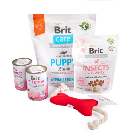 НАБІР  Brit Care GIFT BOX Hypoallergenic Puppy
