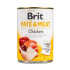 Корм вологий Brit Care Pate and Meat для дорослих собак з куркою 400 г