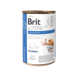Вологий корм Brit Grain Free Veterinary Diets Recovery для дорослих собак та котів для відновлення після хвороби чи операції