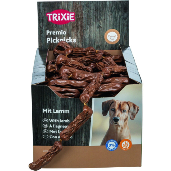 Ласощі Trixie Premio Picknicks для собак Сосиски з ягням 8 см 8 г 200 шт