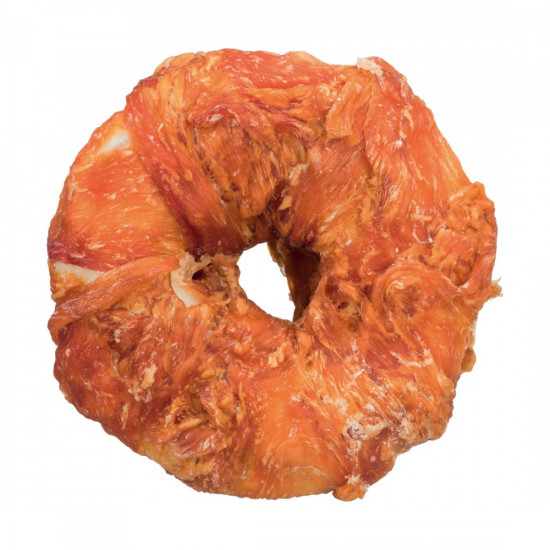 Ласощі Trixie Denta Fun для собак Кільце для чищення зубів з куркою 10 см 110 г