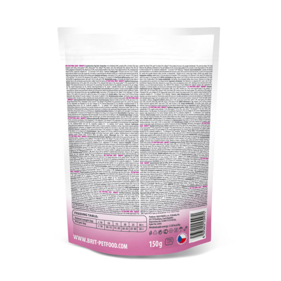 Ласощі Brit Care Functional Snack Immunity для собак для підтримки імунітету з комахами та імбиром 150 г