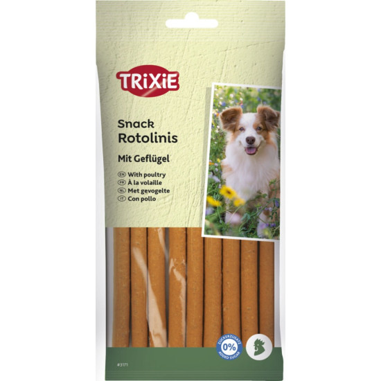 Ласощі Trixie Soft Snack rotolinis with poultry для собак палички з м’ясом домашніх птахів 120 г 12 шт