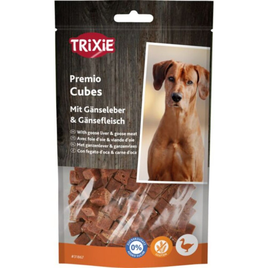 Ласощі Trixie Premio Guse Liver Cubes для собак кубики з гусячою печінкою 100 г