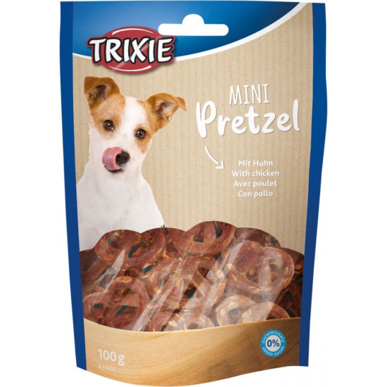 Ласощі Trixie Premio Mini Pretzels with Chicken для собак крендель з куркою 100 г