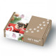 Подарунковий бокс Brit Care Dog Small Breed Gift box Новорічний для собак малих порід з вологим кормом та ласощами 1 кг