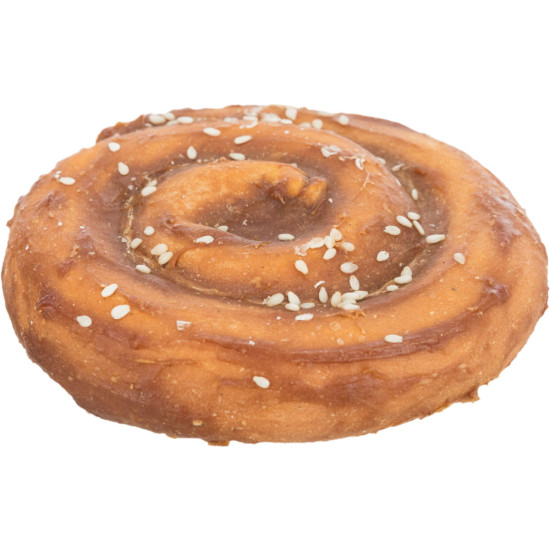 Ласощі Trixie Denta Fun Chewing Pie bulk для собак Denta Fun Жувальний пиріг д 9 см 70 г 5 шт/уп