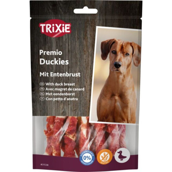 Ласощі Trixie Premio Duckies для собак кісточки з качкою 100 г