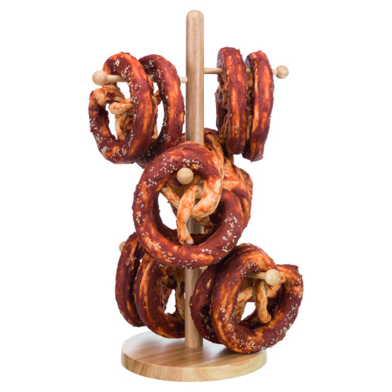 Ласощі Trixie Denta Fun Duck Pretzel bulk для собак Denta Fun Качиний крендель ваговий д 10 см 75 г 5 шт/уп