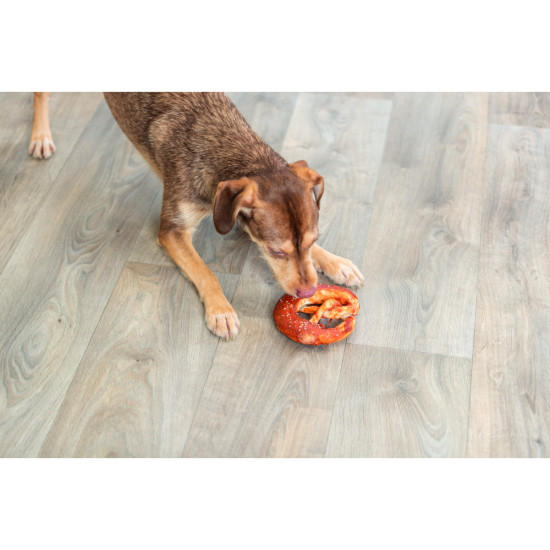 Ласощі Trixie Denta Fun Duck Pretzel bulk для собак Крендель Denta Весела качка брутто д 15 см 140 г 5 шт/уп