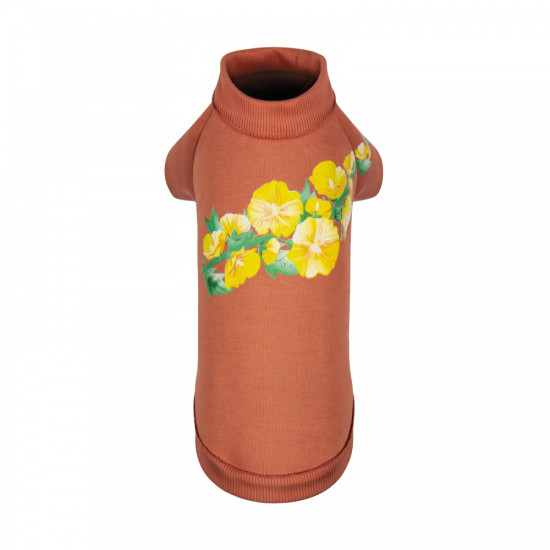 Толстовка Pet Fashion Miley коричнева S