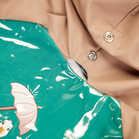 Дощовик Pet Fashion Semmy морська хвиля капучіно M