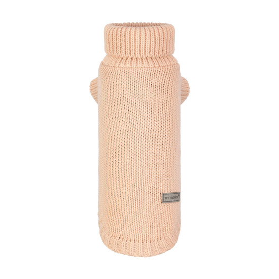 Светр Sam персиковий для собак, XXS