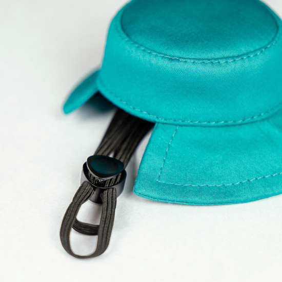 Панама Pet Fashion Rob для собак бавовна фіксатор бірюзова ХL