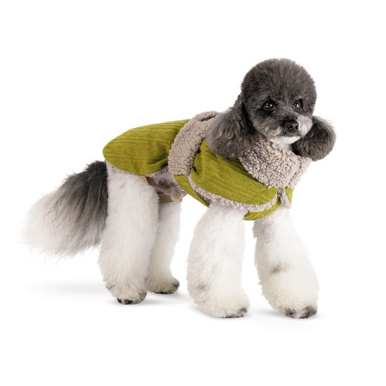 Попона для собак Gigi Pet Fashion, ХХS фісташковий, бежевий