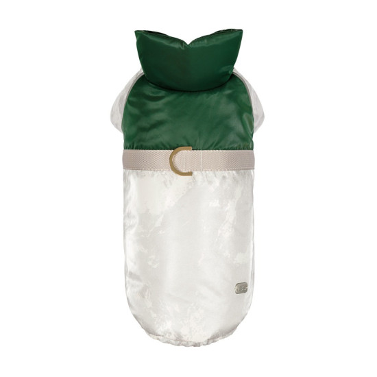 Куртка для собак Bony Pet Fashion,  S білий, зелений