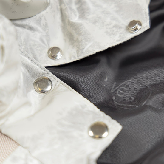 Куртка для собак Bony Pet Fashion,  S білий, зелений