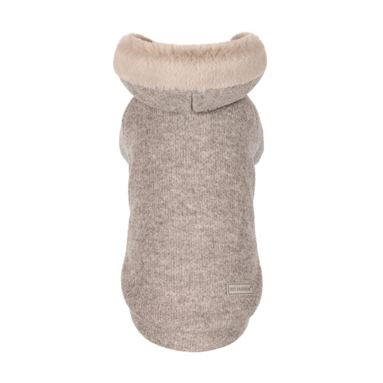 Толстовка для собак Flex Pet Fashion, L сірий меланж