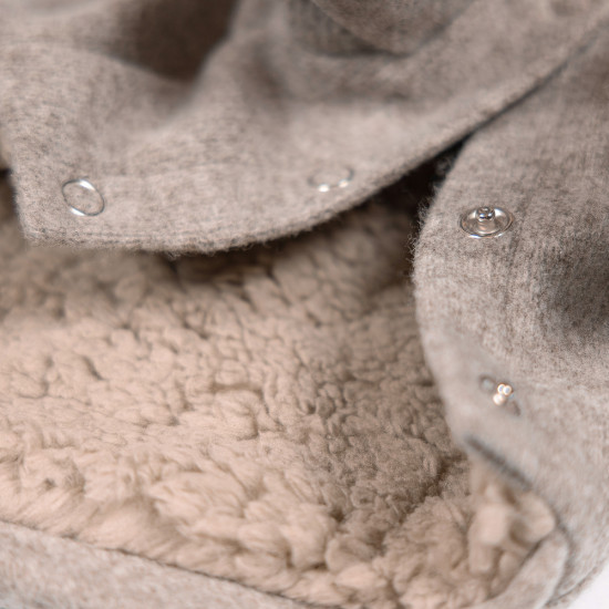 Толстовка для собак Flex Pet Fashion, L сірий меланж