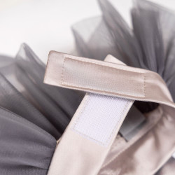 Спідниця святкова Pet Fashion Pretty для собак сіра XS2