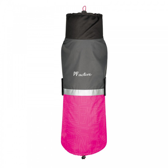 Попона Pet Fashion Roy для собак малиновий/сірий XL