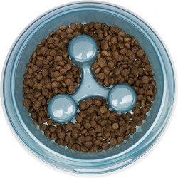 Миска Trixie для собак Повільне годування блакитна термопластична гума 1,5 л 27 см