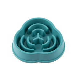 Миска-лабіринт WahoPet для собак для повільного годування пластикова зелена