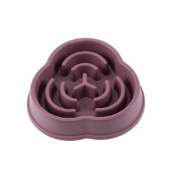 Миска-лабіринт WahoPet для собакдля повільного годування пластикова коричнева