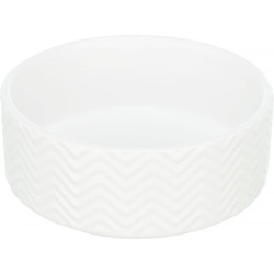 Миска Trixie для собак керамічна біла 1,6 л 20 см