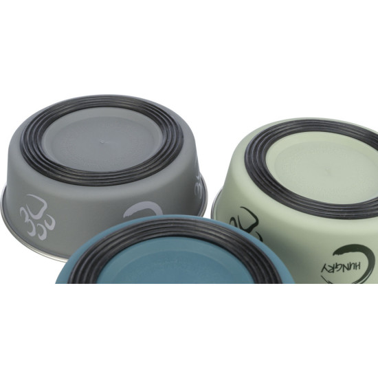 Миска Trixie для котів з нержавіючої сталі і пластику 2,2 л 23 см