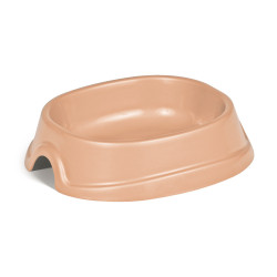 Миска Модерн №2 0,6 л рожево-бежева