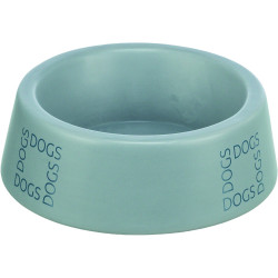 Миска Trixie керамічна для собак 0,4 л діаметр 16 см сіро-блакитна