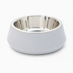 Миска Swastic STONE для собак бамбукова 470 мл біла