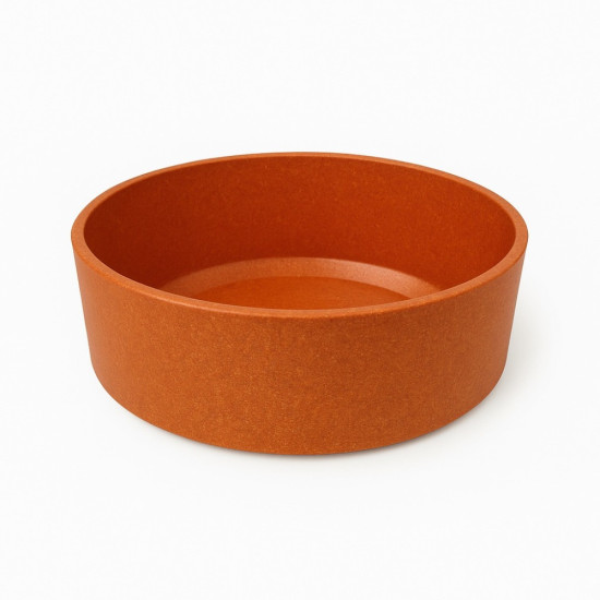 Миска Swastic OSTO для собак бамбукова 360 мл помаранчева