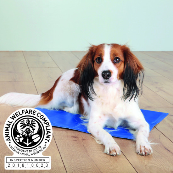 Килимок Trixie для собак охолоджуючий блакитний 65х50 см