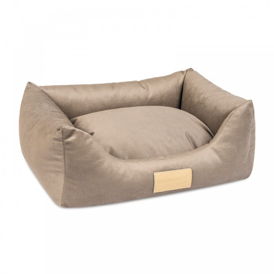 Лежак Pet Fashion Molly №1 для собак і котів пісочний 52х40х17 см