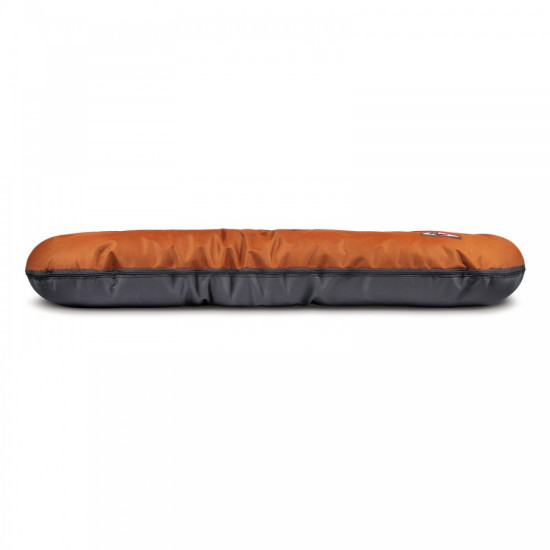 Лежак Pet Fashion Askold 4 для собак теракотовий/сірий 80x60x13 см