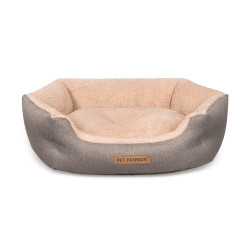 Лежак Pet Fashion BRIG для собак кавовий, 58*48*20