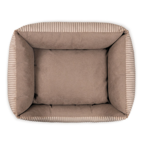 Лежак Pet Fashion DEVID для собак пісочний 62*50*19