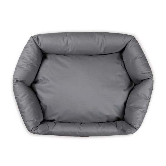 Лежак Pet Fashion Bosphorus 2 для собак сірий 82х65х18 см