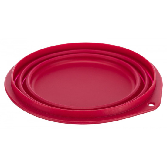 Миска Trixie для собак дорожня складна термопластичний каучук 2 л/22 см