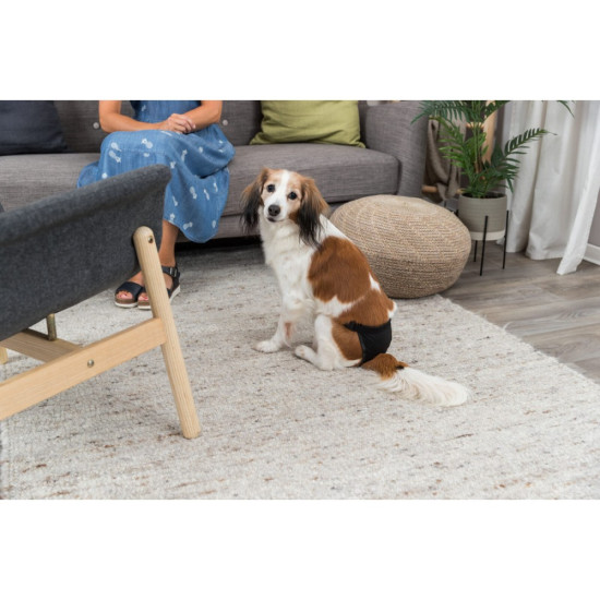 Одяг Trixie труси для собак чорні 50х59 см