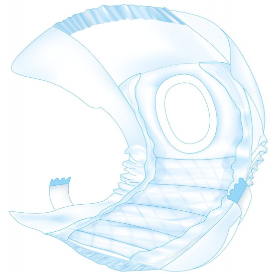Підгузки Trixie для собак поліестер розмір XL 40-58 см 12 шт
